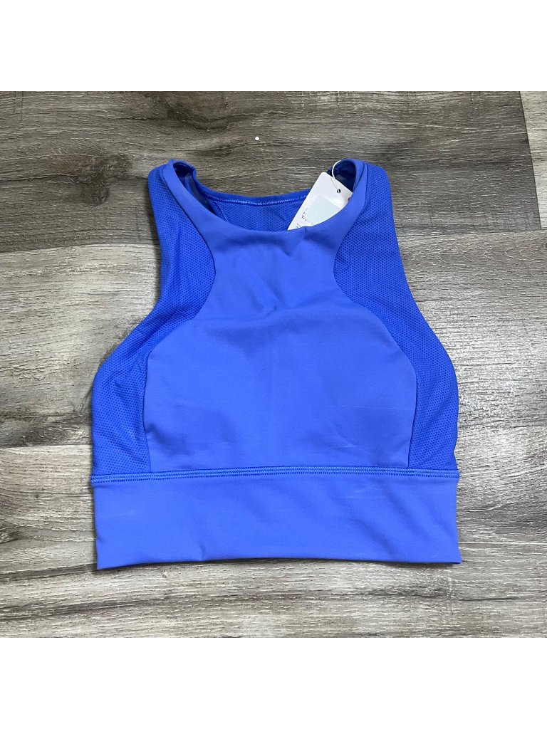 Lululemon Athletic Everlux High Neck Train Bra Wild Indigo Nwt Womenâs Size 2